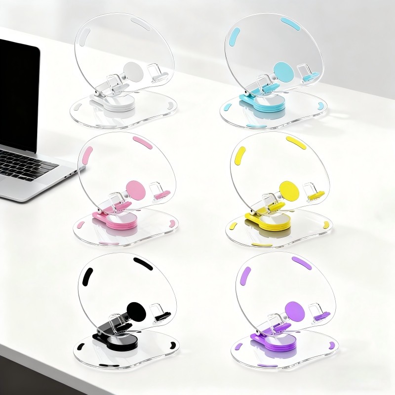 Suporte Para Celular e Tablet Transparente Ajustav