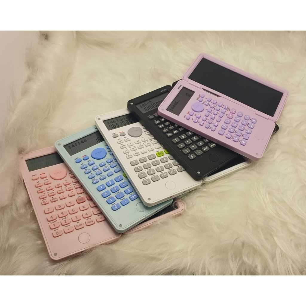 Calculadora Científica 2 em 1 com Caderno Digital