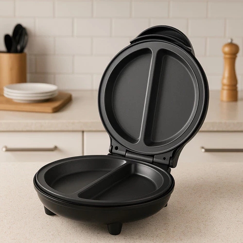 Omeleteira Mr Cheff Preta  Redonda 127v / 220v