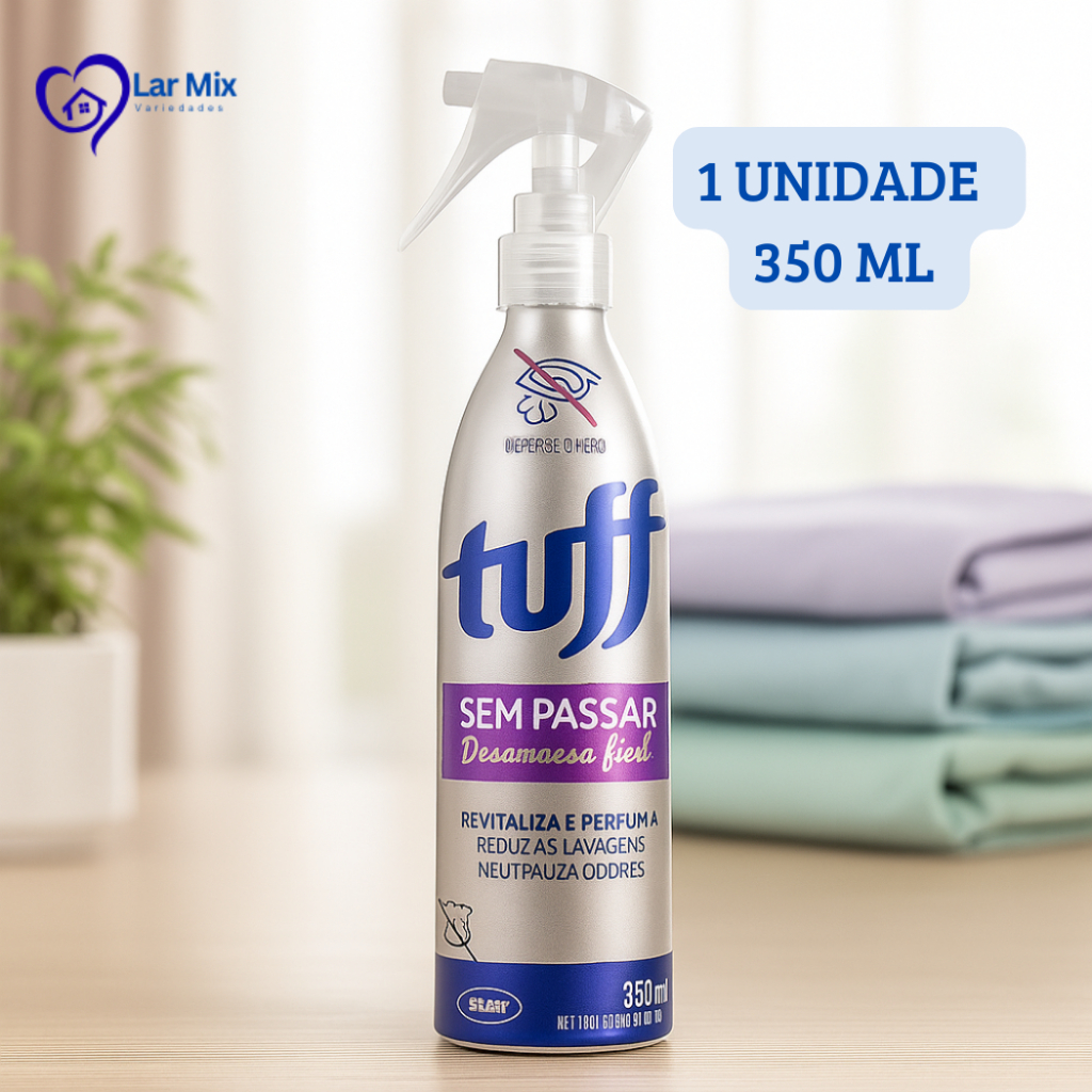 Tuff Sem Passar 350 ML e 60 ML Desamassa Fácil Ne