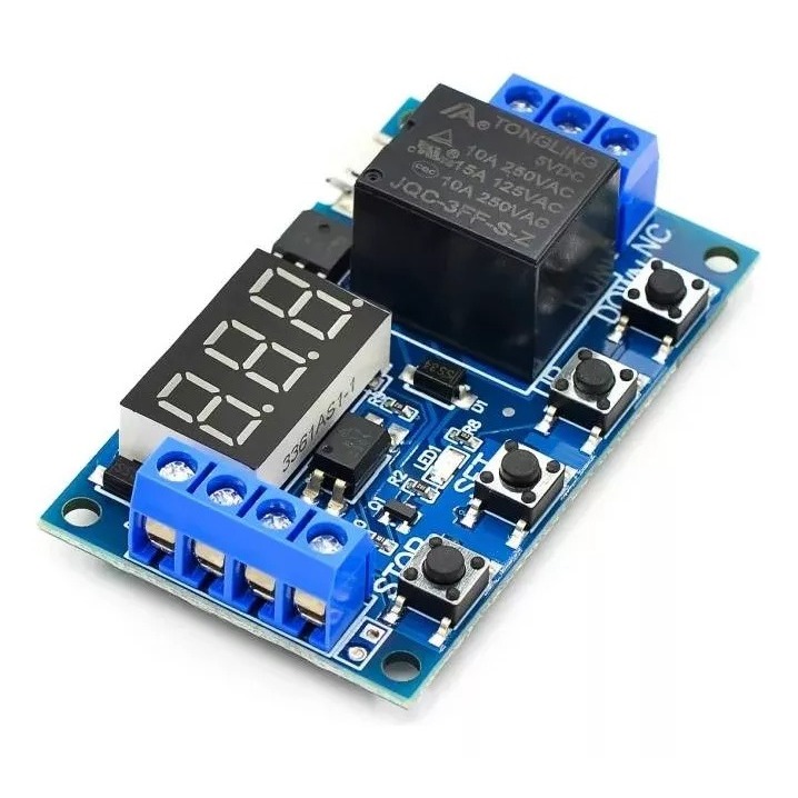 Rele Temporizador Digital Ajustável Timer Para Ch