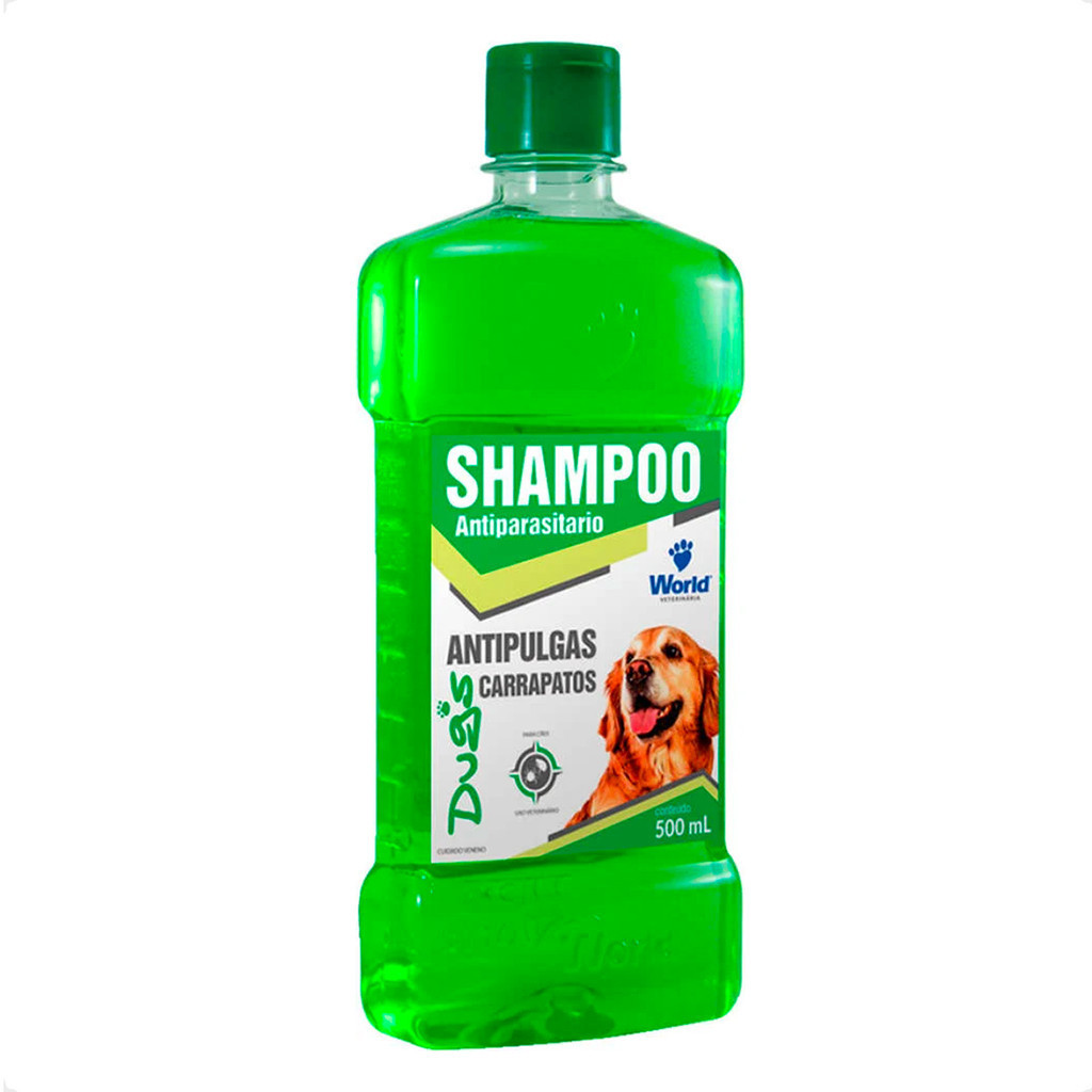 Shampoo Antiparasitário World Veterinária Dugs p