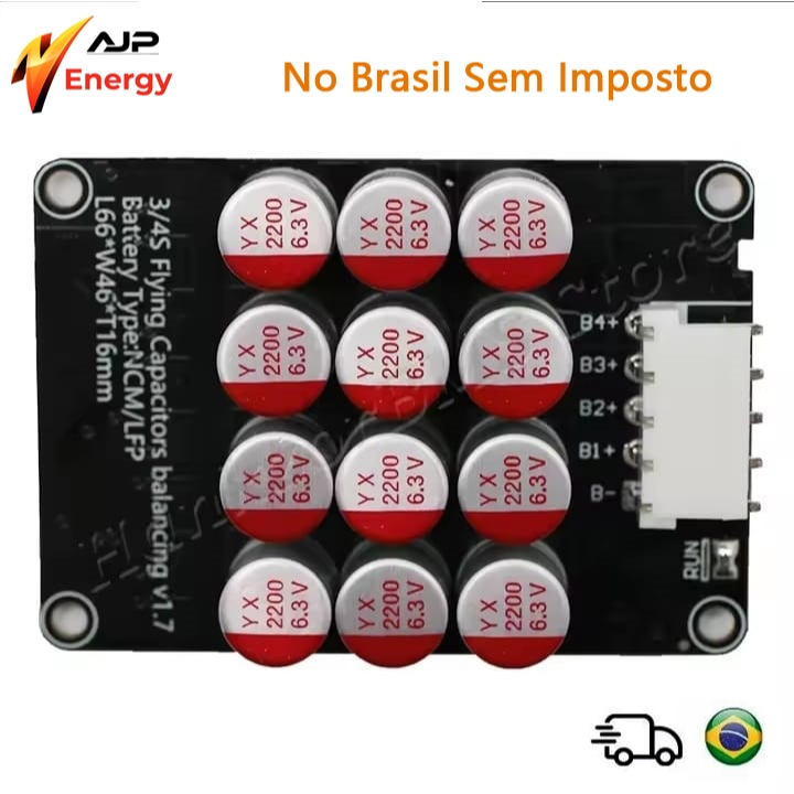 Balanceador Equalization Ativo 4s 12v 1A a 6A Bate