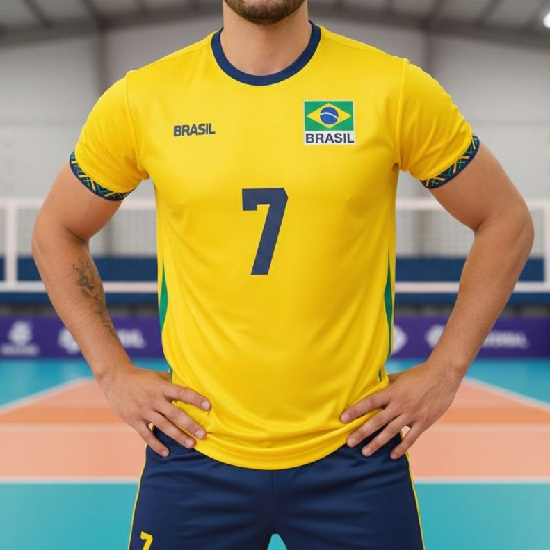 Camisa Corrida/Esporte/Vôlei Personalizada (Nome 