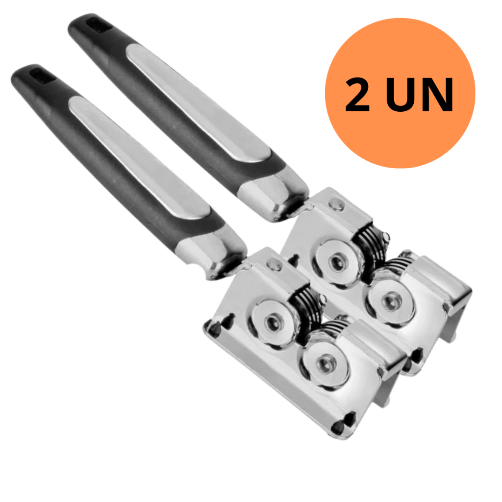 Kit 2 Afiador Amolador de Facas Canivete Aço Inox