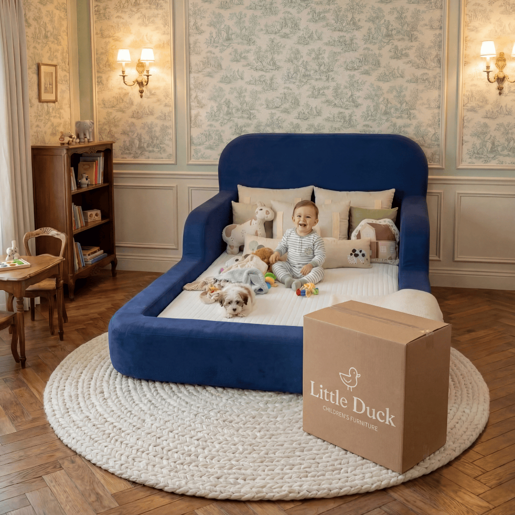 Cama Infantil Montessoriana Casal com Estrutura Ba