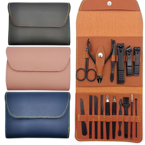 KIT 16 Pçs Professional Aço Inoxidável Cutícul