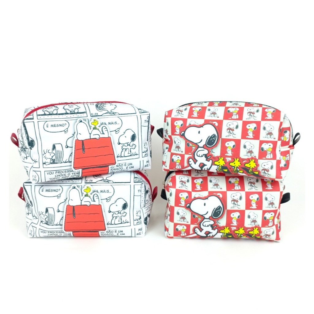 Necessaire Snoopy Bolsa de viajem Organizadora