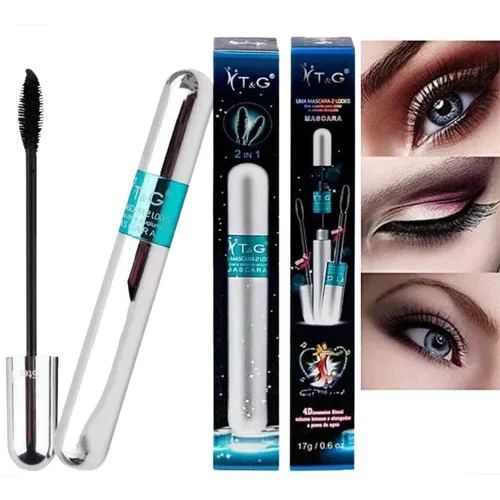 Mascara Rimel Tango 4d 2 Em 1 Alonga E Da Volume P