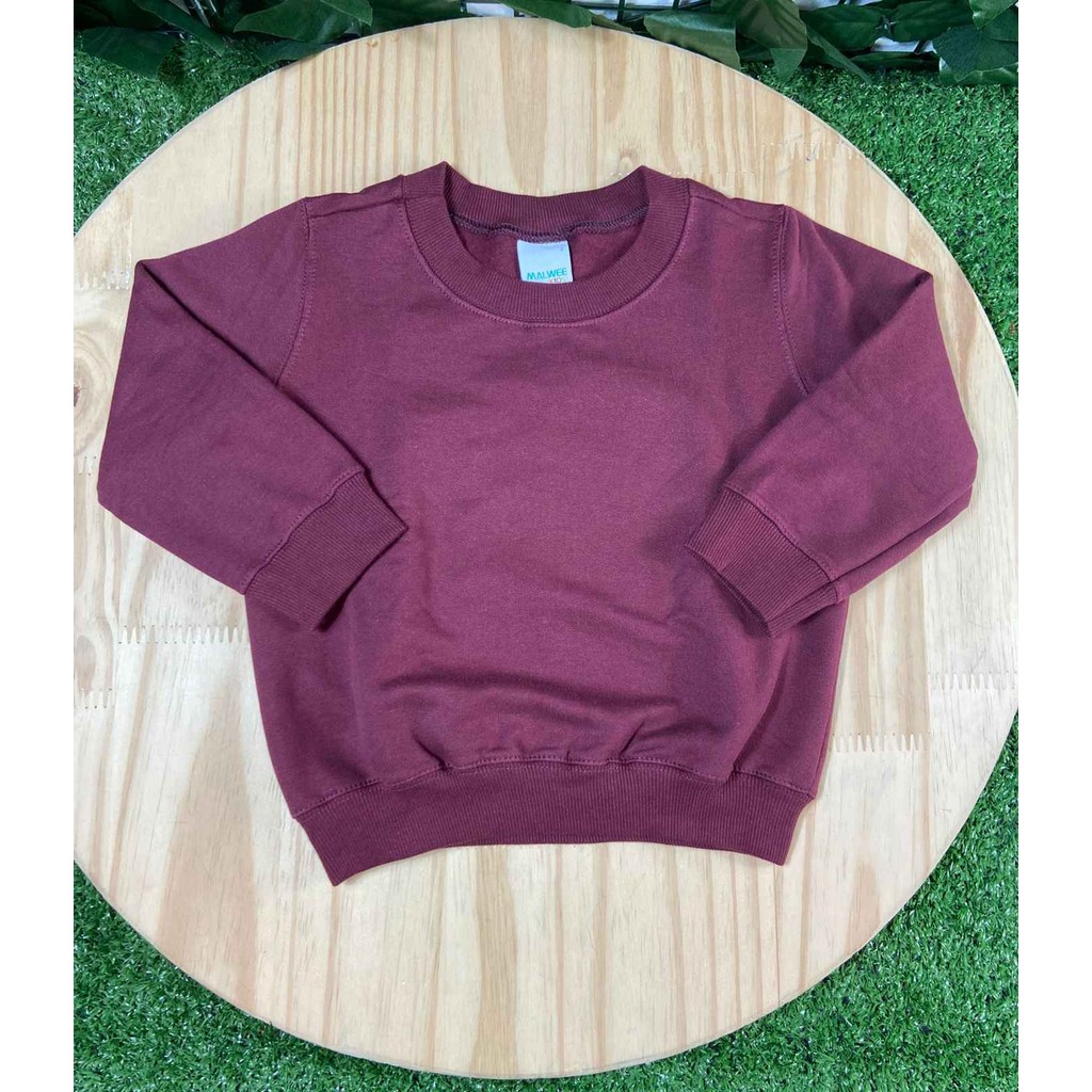 Blusa de Moletom Vinho Malwee