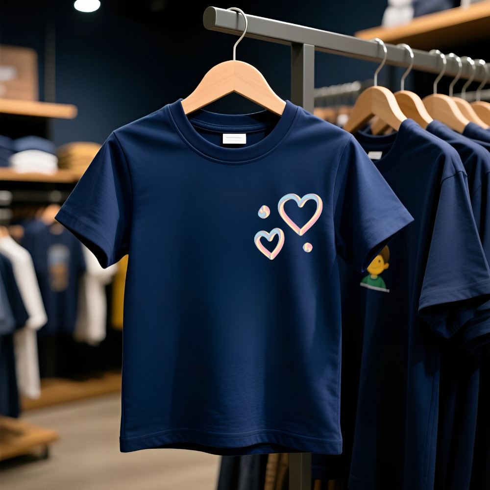 Blusinha Camiseta Básica Menina blusa de Manga Cu