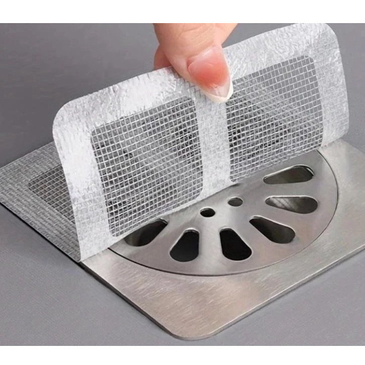 Kit 10 Tela Protetor Adesivo Para Ralo Banheiro Co