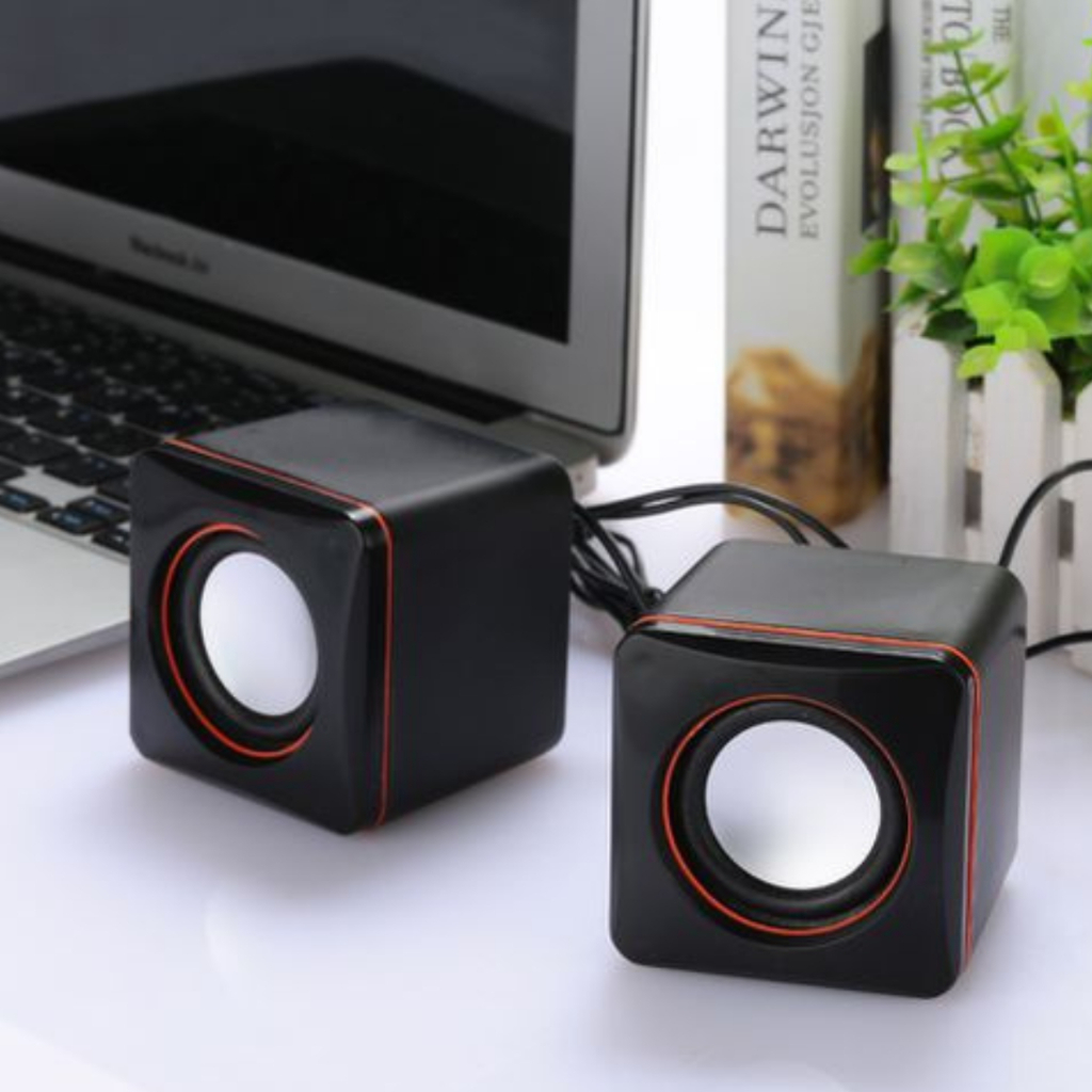 Caixa Caixinha de Som Potente Usb P2 Para Computad