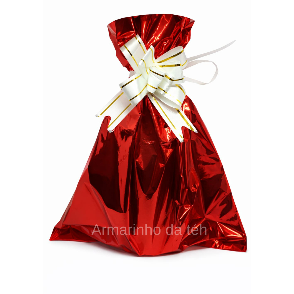 Kit Com 5 Ou 10 Unidades De Saco De Presente/Embal