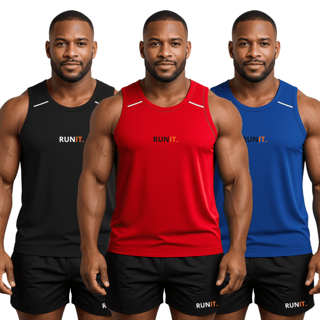 KIT ATÉ 3 Regatas Masculinas DryFit Premium Espor