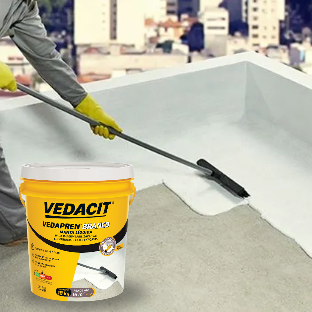 Manta Líquida Acrílica Impermeabilizante 18KG Ve