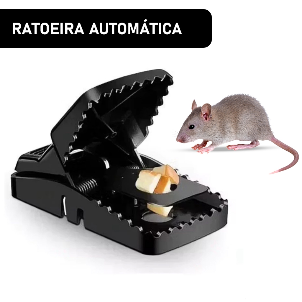 Armadilha Automática Para Ratos Roedores Camundon