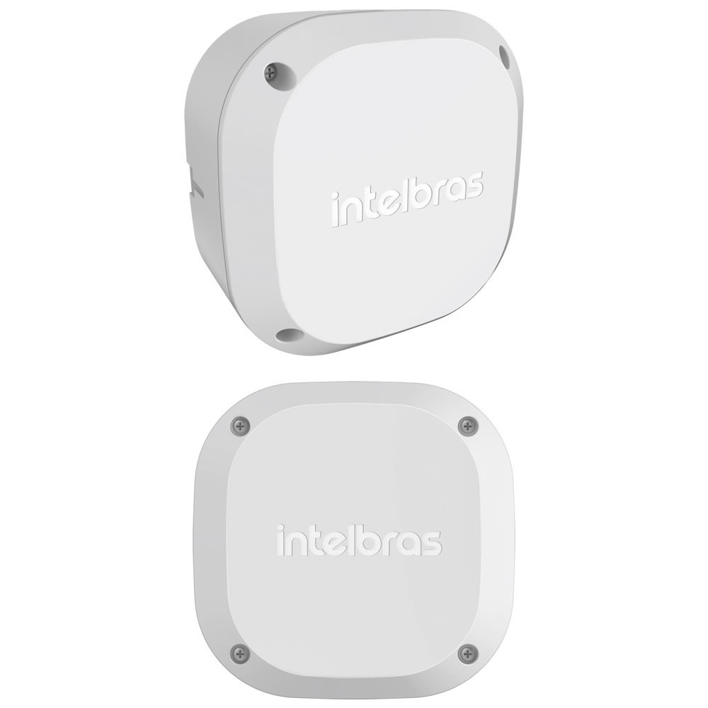 Kit 2 Caixas de Passagem Plástica Câmeras Bullet