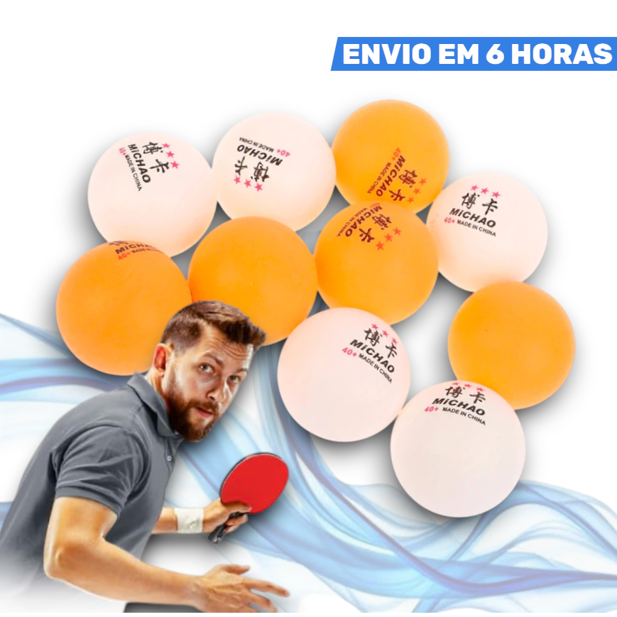 9 Bolinha de Ping Pong 3 Estrelas, Para Jogos de T
