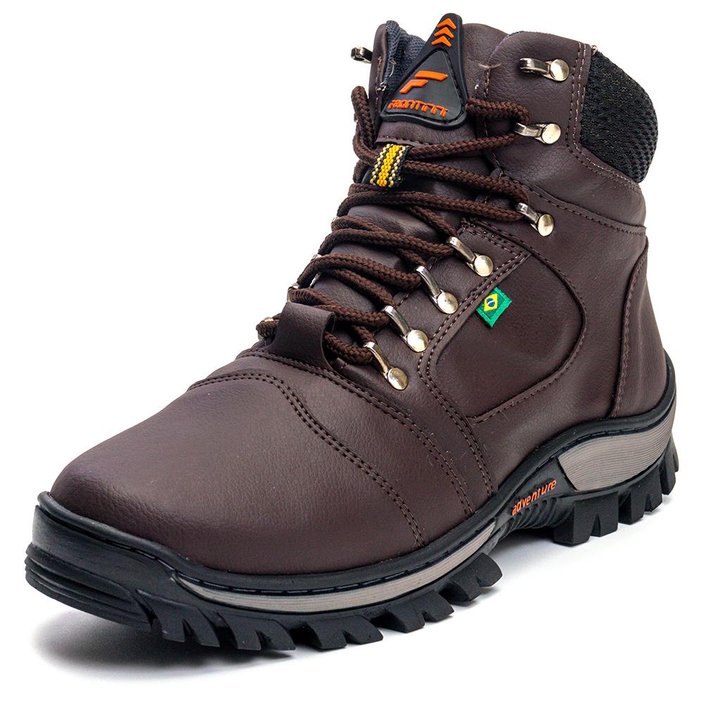 Bota Coturno Adventure Masculino Cano Alto Cadarç