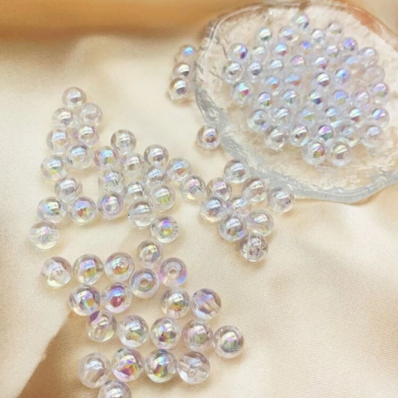 Bola Translúcida Cristal AB Incolor com brilho Bo