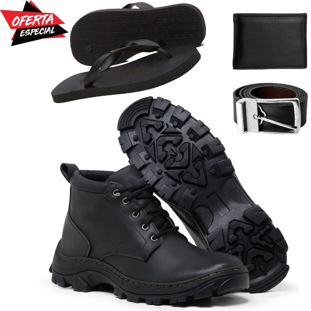 Bota Coturno Dia a Dia Puro Estilo e Conforto + Pr