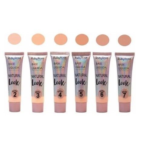 Base Líquida Natural Look Ruby Rose HB8051