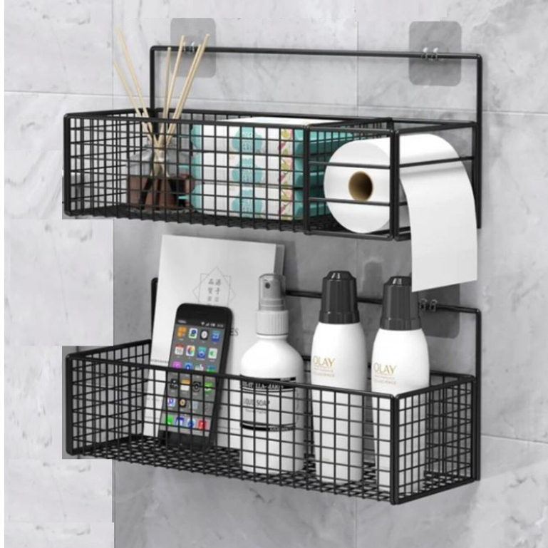 Organizador Prateleira Para Casa Banheiro Suspensa