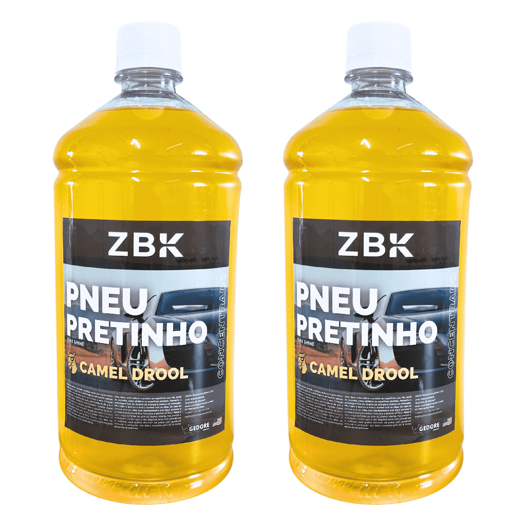 Kit 2 Pretinho Baba de Camelo Automotivo Concentra