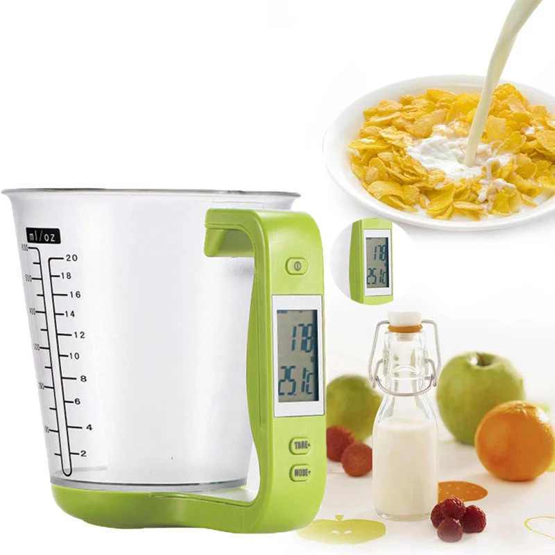 Copo Medidor Digital 500ML Com Balança De Precis�