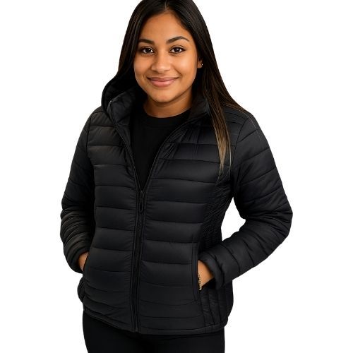 Jaqueta Feminina Inverno Bobojaco Puff Acolchoada 