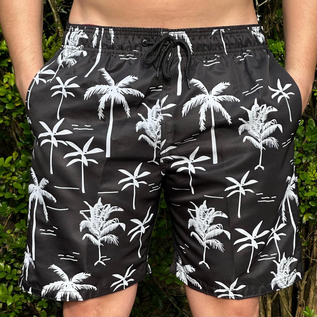 Shorts Mauricinho Coqueiro Tactel Grosso Premium L