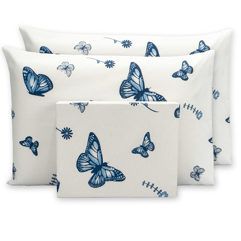 Lençol Casal Padrão 3 Peças Estampado | Confort