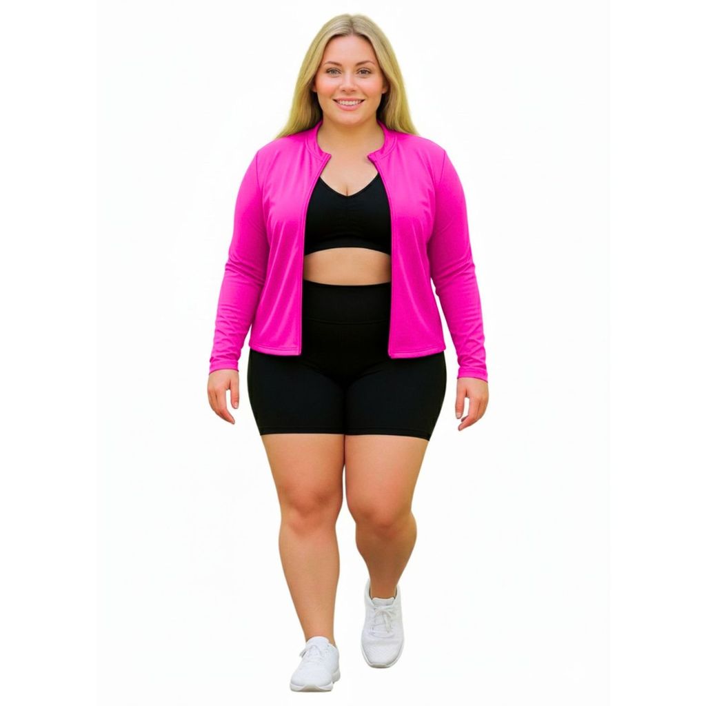 Casaco Camisa Sem Zíper Proteção UV FPU50 Femin