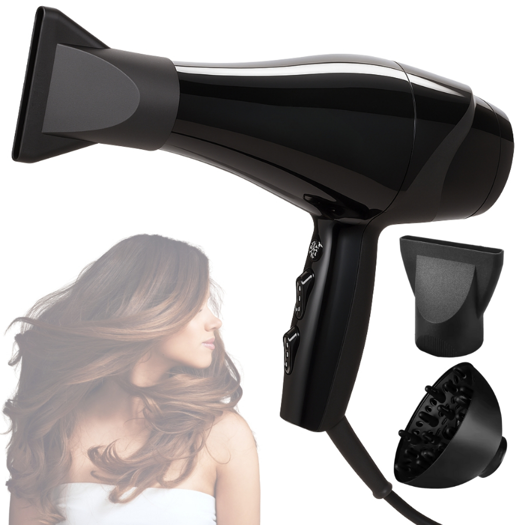 Secador de Cabelo 2000W Profissional 127V + Difuso
