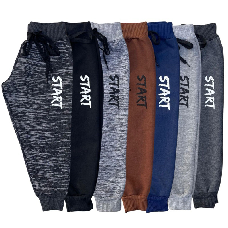 Kit 5 Calças Moletom Moletinho Infantil Menino/Me