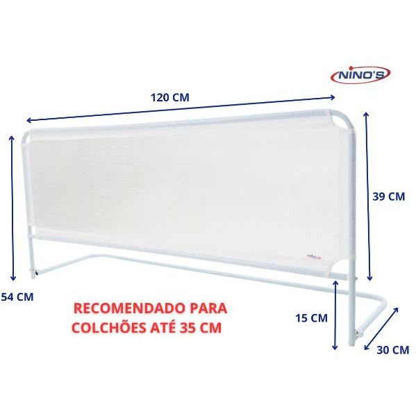 GRADE DE PROTEÇÃO PARA CAMA BOX MASTER 121 X 54 