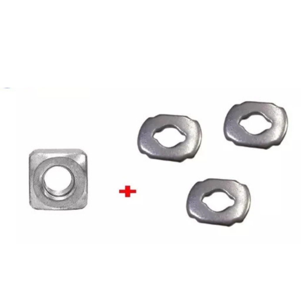 Kit 3 Arruelas Oval + 1 Porca Da Helice Ventilador