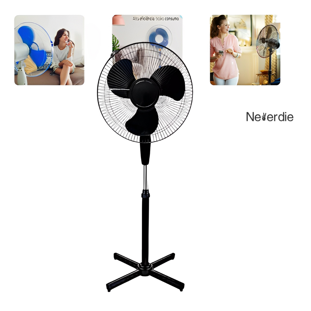 Ventilador Coluna De Chão Turbo Vento Forte 3 Vel