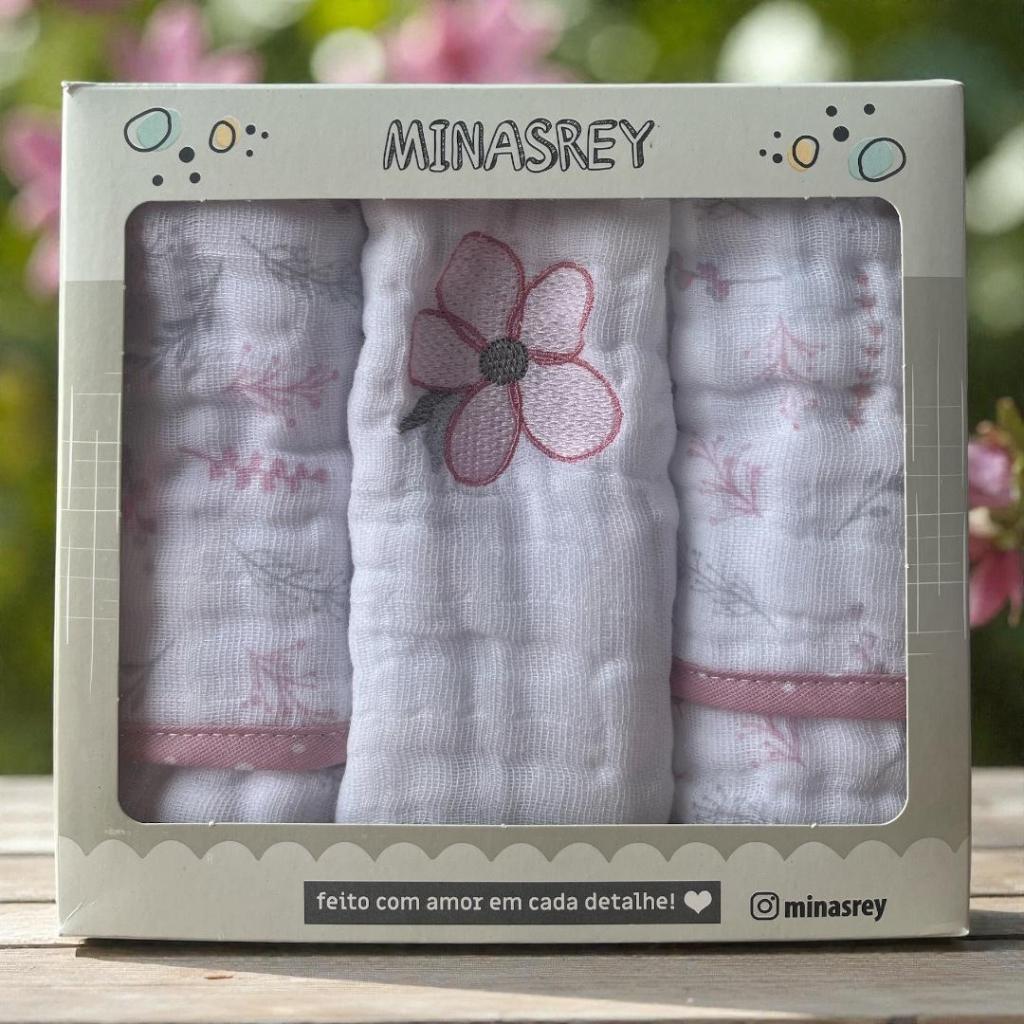 Pano de Boca Babete Bebê Tecido Soft | Macio e Ab