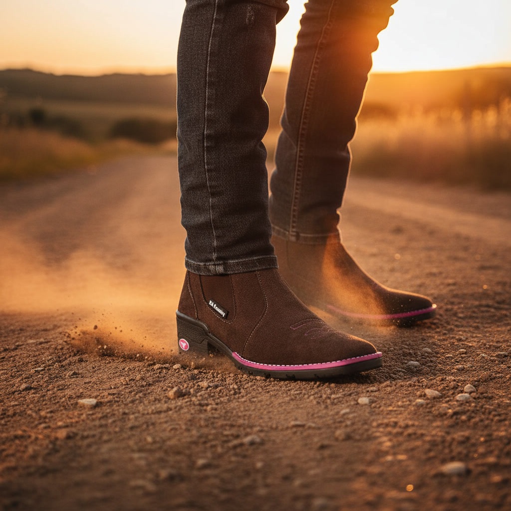 Botina texana masculina para o dia a dia BOTINA CO