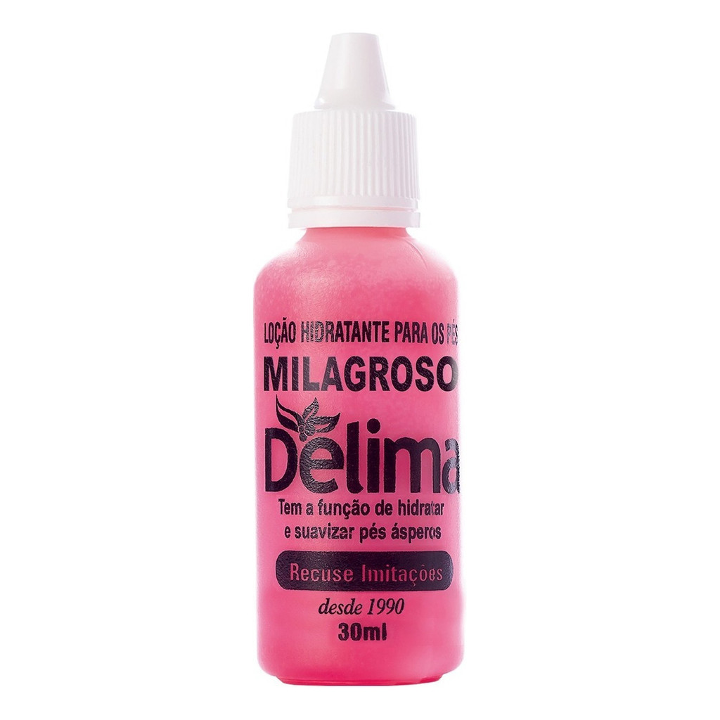 Loção Hidratante Para Os Pés Milagroso Delima 3