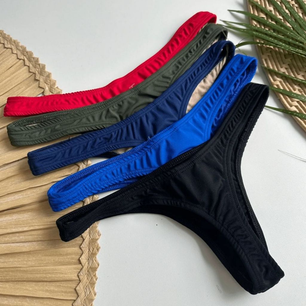 Calcinha de Biquíni Feminino Avulso Fio Dental Co