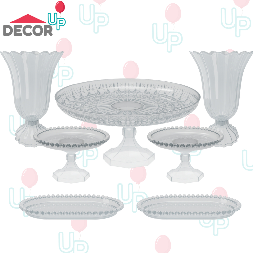 Kit Cristal Completo de Festa Lapidado