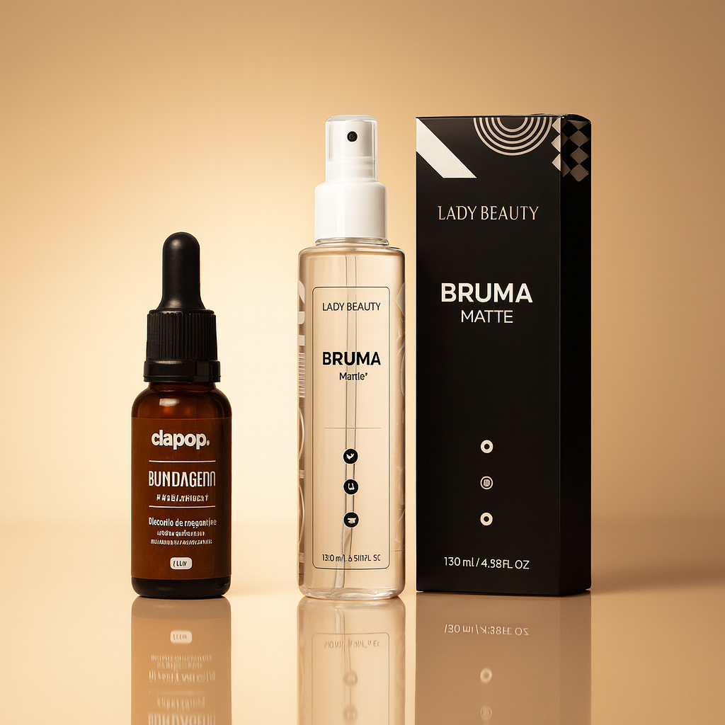 Kit Fixador de Maquiagem Blindagem Dapop e Bruma M