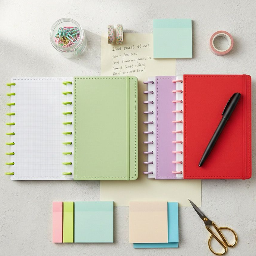 NOVIDADE Caderno Inteligente de 10 Discos Grande G