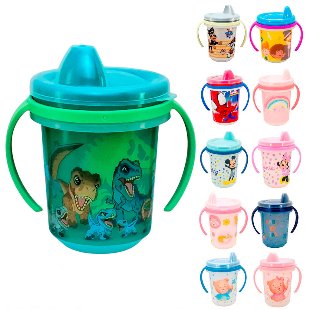 Caneca Infantil Bico Rígido 330 ML Original Plas�
