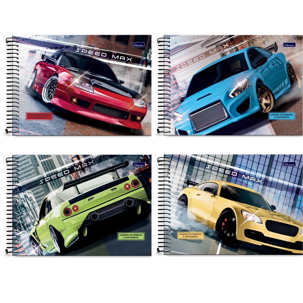 Caderno De Cartografia E Desenho Speed Max –