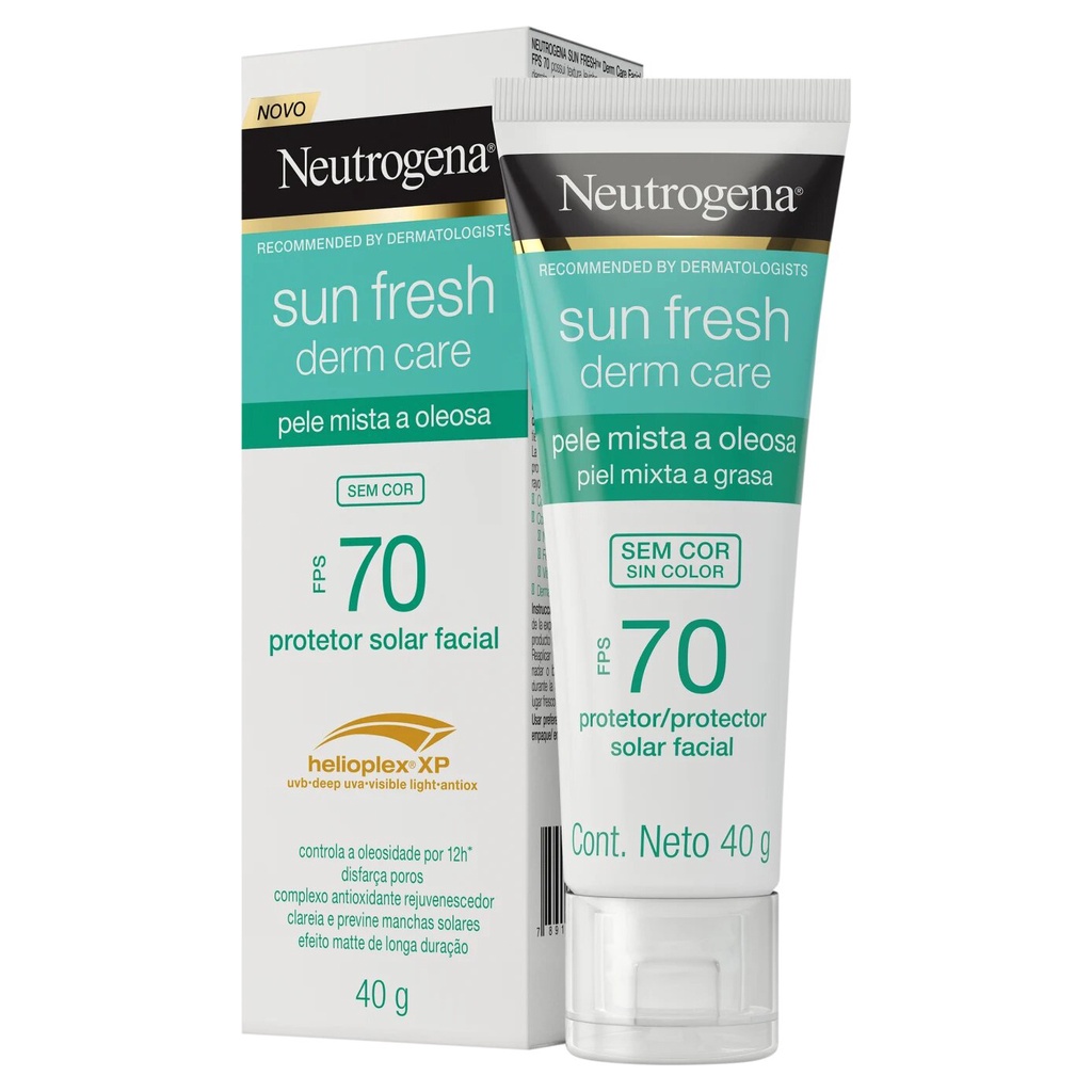 PROTETOR SOLAR FACIAL NEUTROGENA FPS70 MISTA A OLE