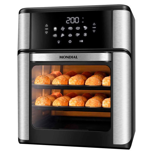 Fritadeira Air Fryer Forno Oven 12L Mondial AFON-1